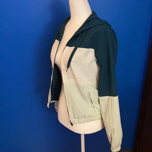 NWT Full Tilt Green Color-block Jacket size small